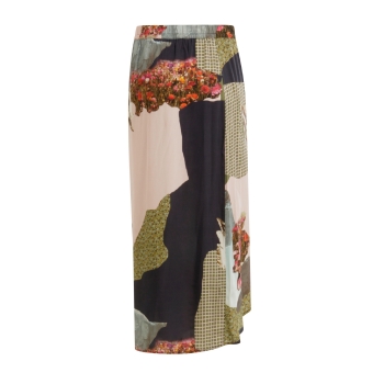 Coster Copenhagen, Skirt with mountain collage print